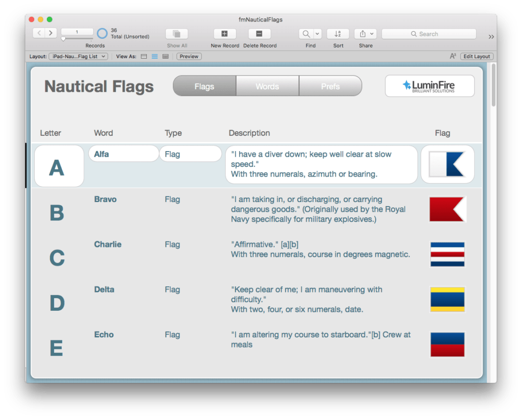 FileMaker Sample Files 4 - LuminFire