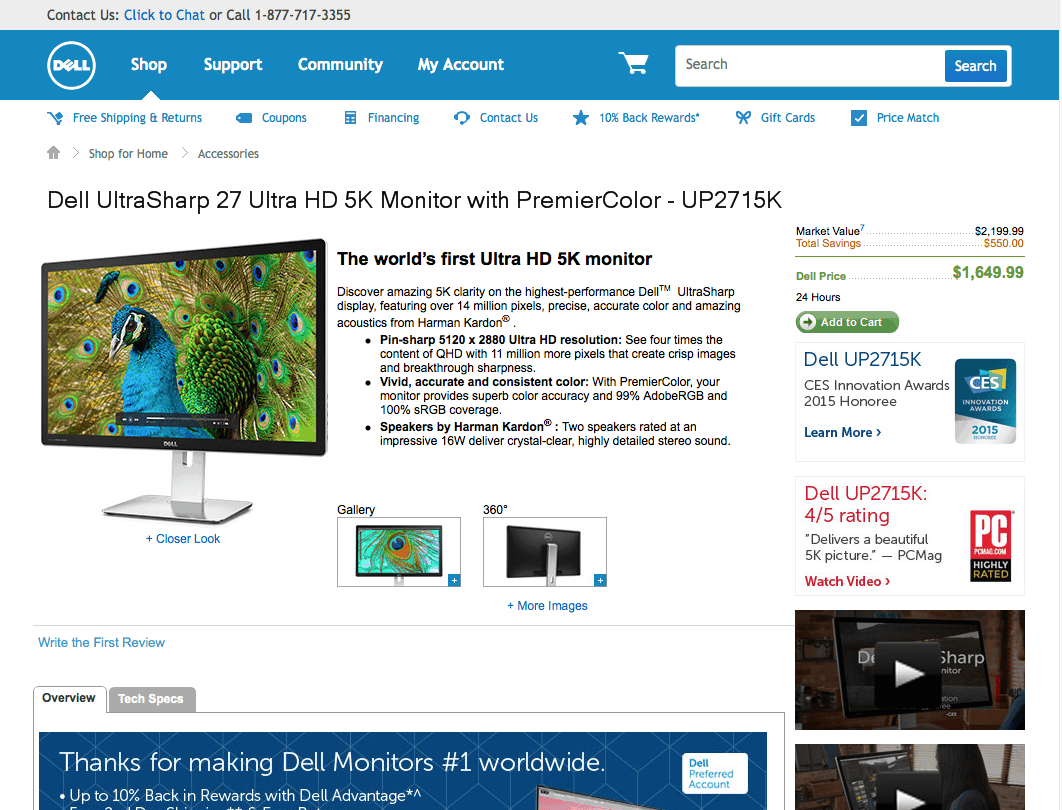 Dell 5K Monitor