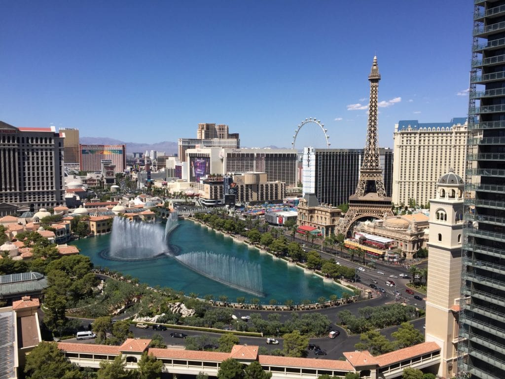 DevCon 2016 Las Vegas Balcony View