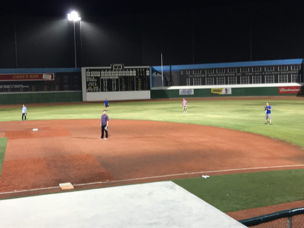 DevCon 2016 Party Baseball Field