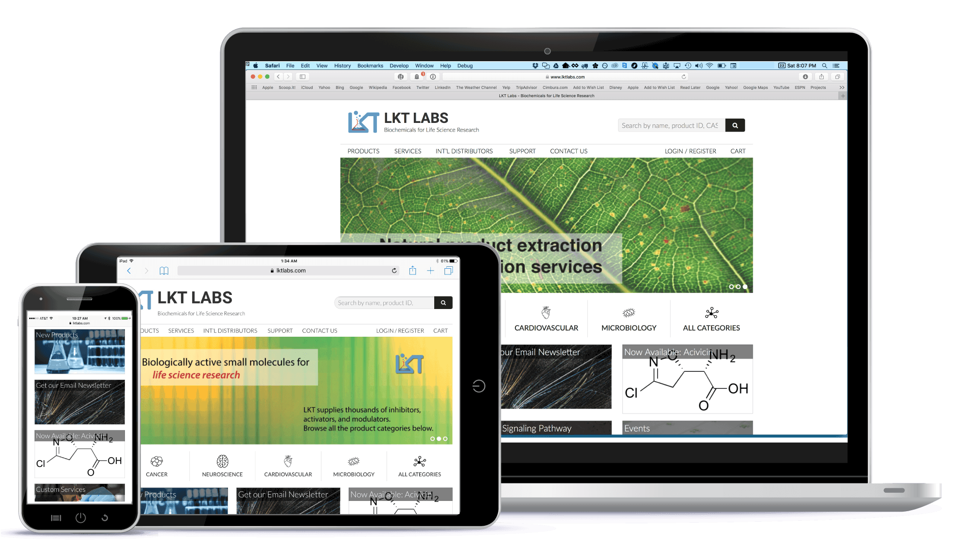 LKT Labs Ecommerce Website FileMaker Integration