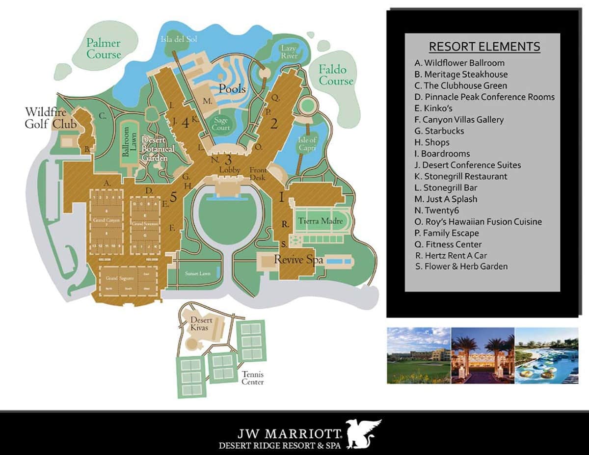 Jw Marriott Desert Ridge Map - Kiley Merlina