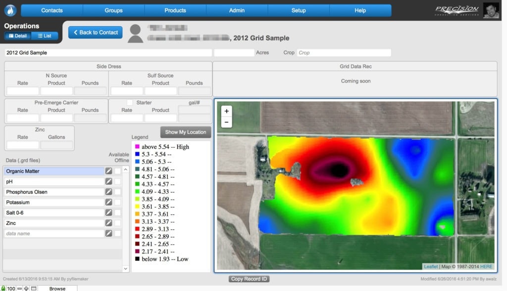 Precision Consulting Services Gets Custom GIS FileMakerGo Solution 3