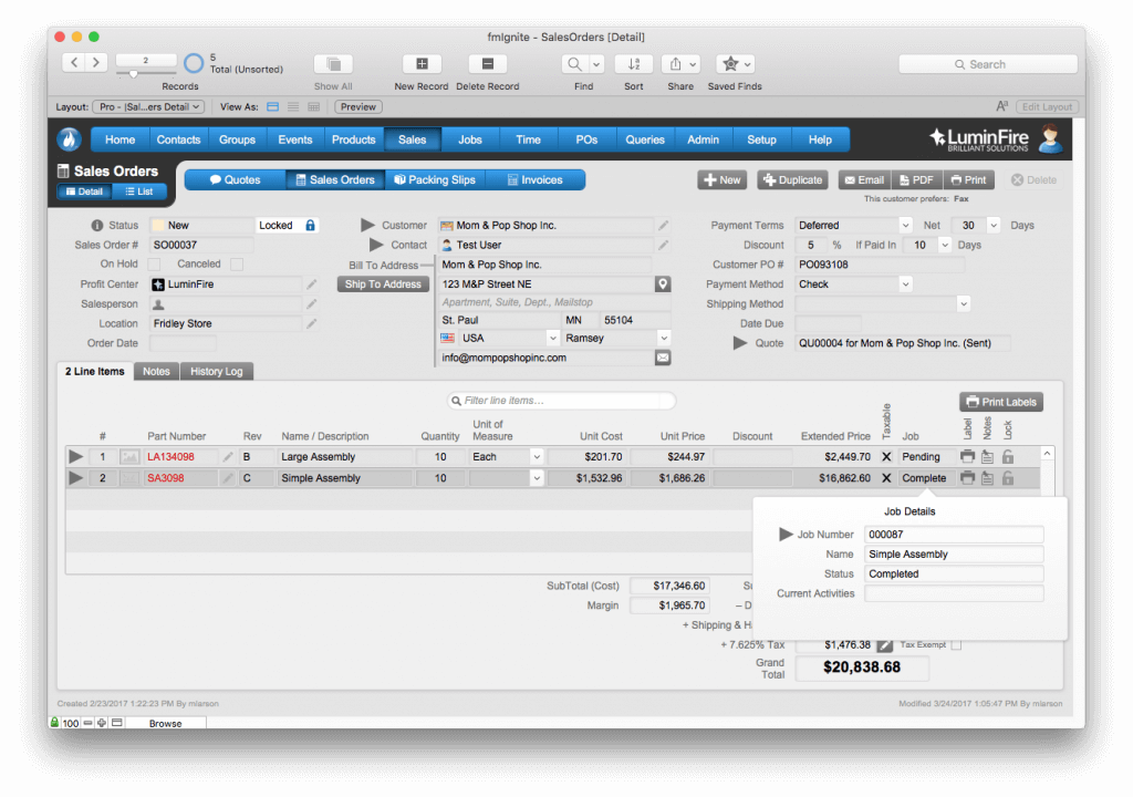 AeroFab Implements Improved FileMaker Solution Using fmIgnite 2