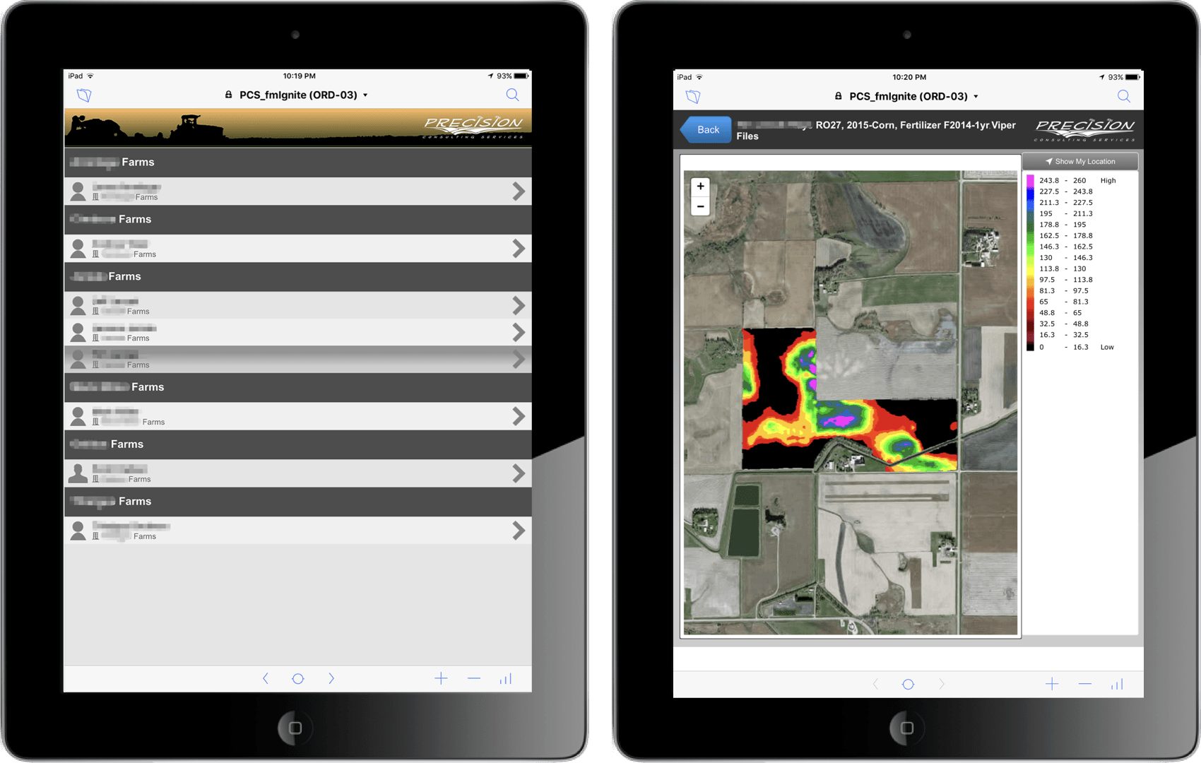 PCS Uses Custom FileMaker Go Solution to Distribute Precision Agriculture Information