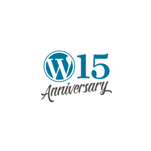 WordPress will be 15 years old on May 27th, 2018!