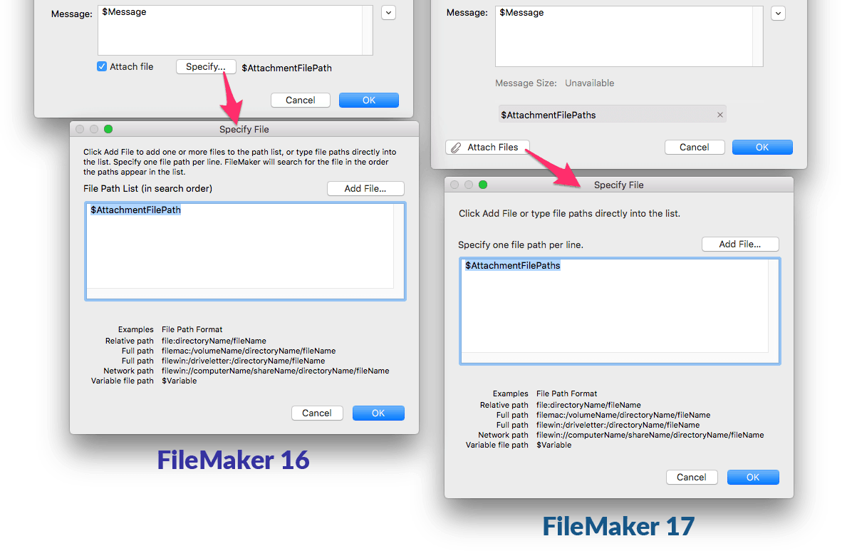 FileMaker 17, Meet Email Attachment Number 2