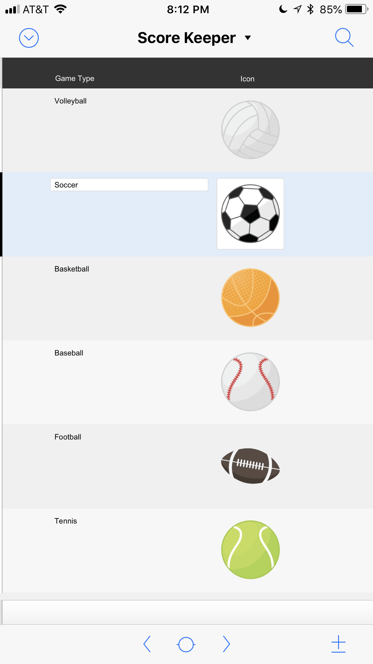 fmScoreKeeper Free Sports Score Keeper App for FileMaker