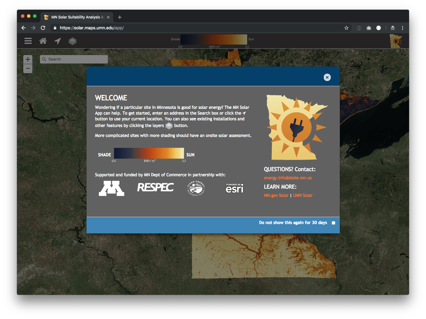 MN Solar App Splash Screen