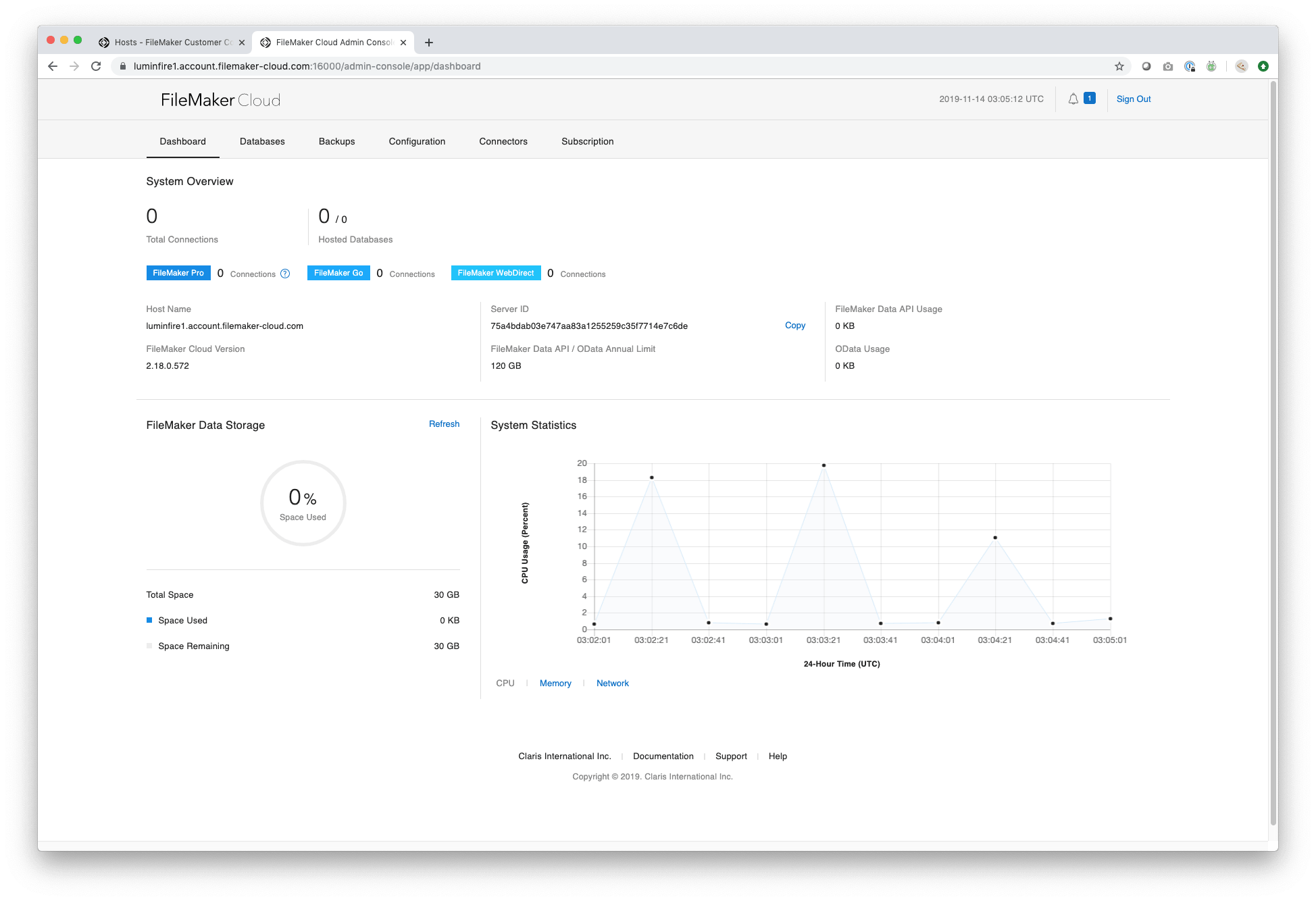 filemaker server backup