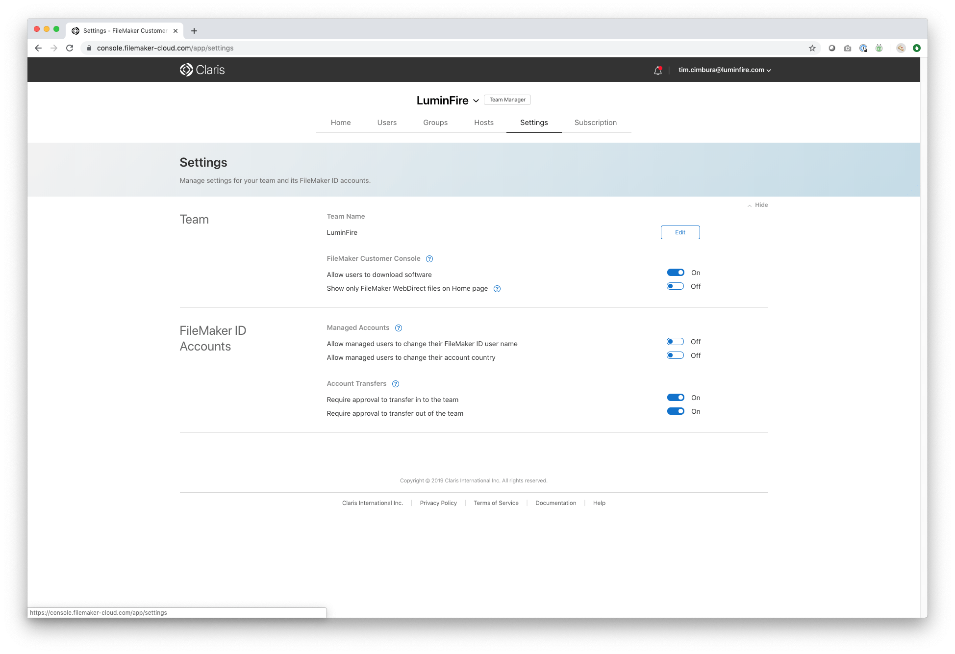 mirrorsync filemaker cloud