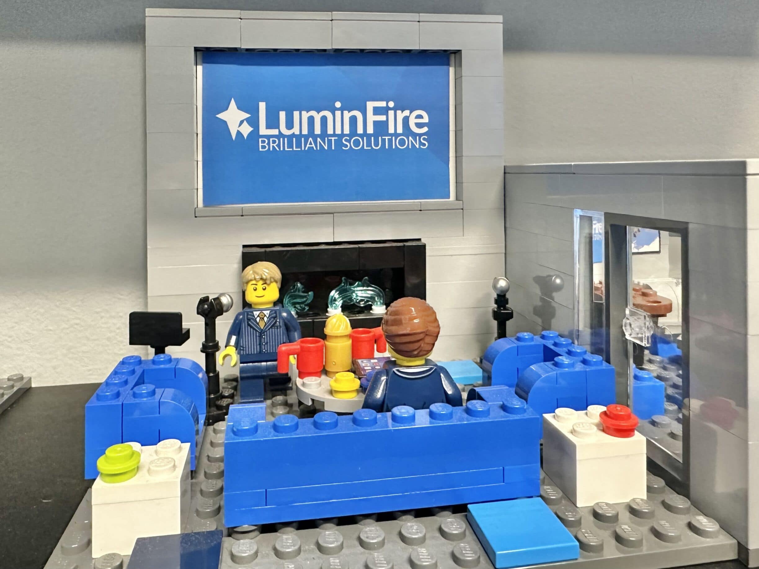 lego luminfire event fireplace