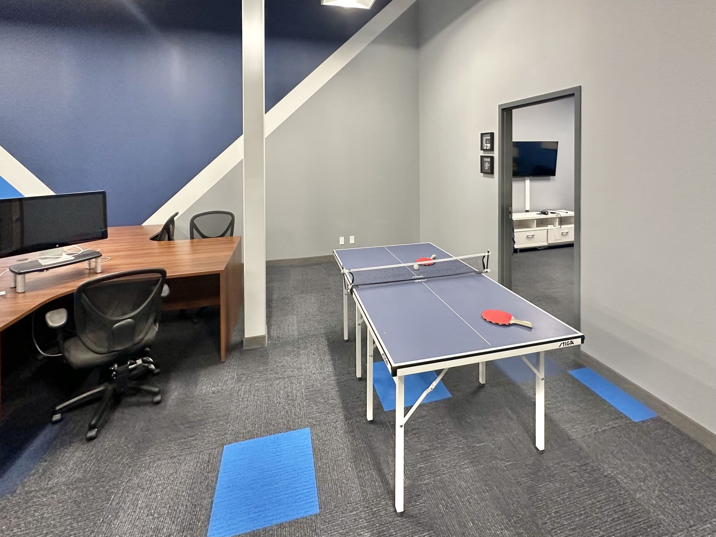 luminfire office ping pong