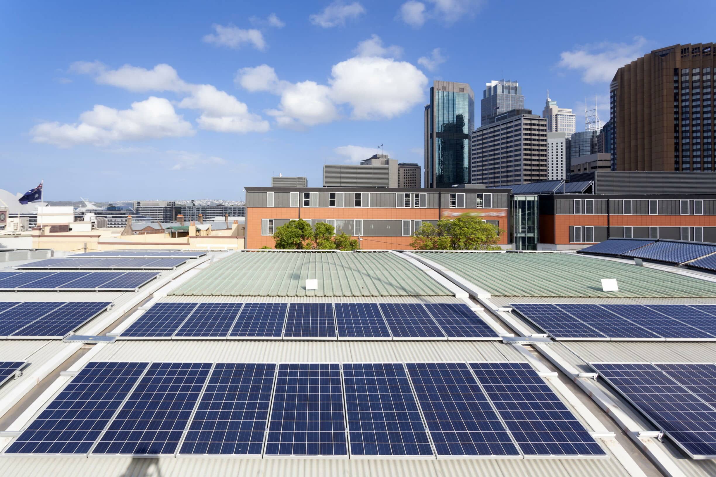 rooftop solar panels