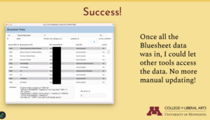 University of Minnesota API Integration with FileMaker (Claris Exchange Meetup Video)