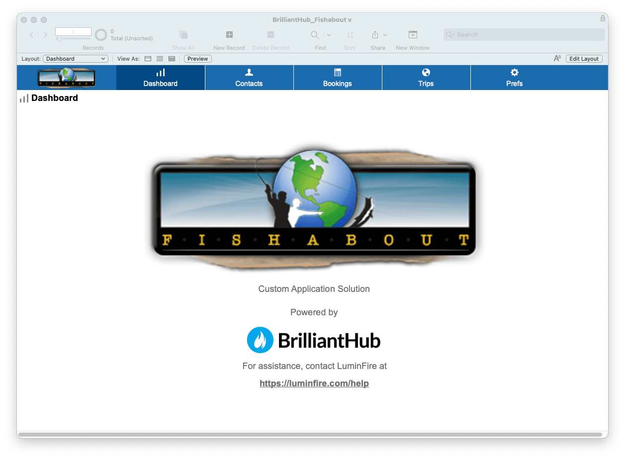 fishabout dashboard