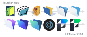 The Evolution of the FileMaker Icon