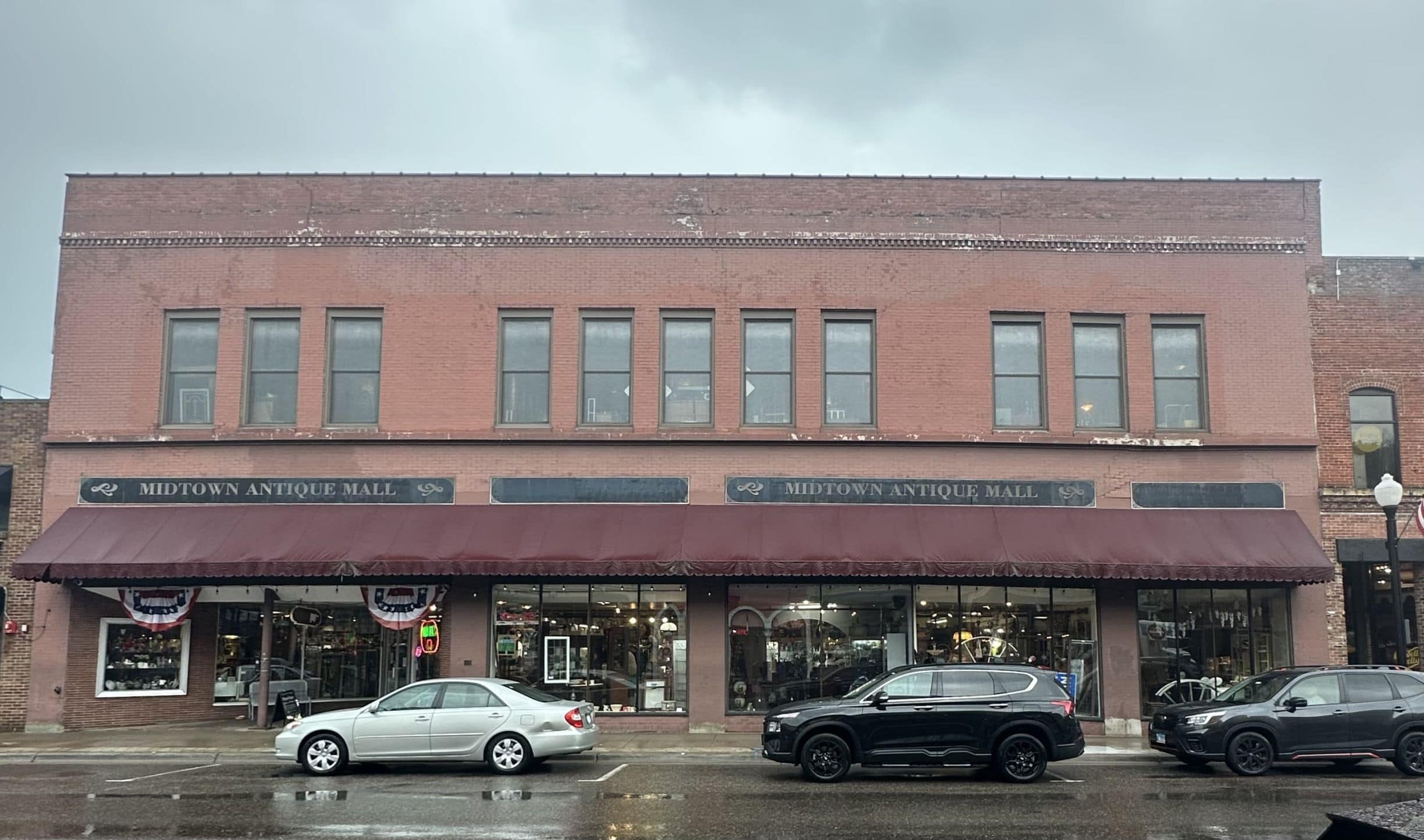 midtown antique building exterior